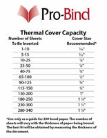 Custom Imprinted Thermal Soft Covers